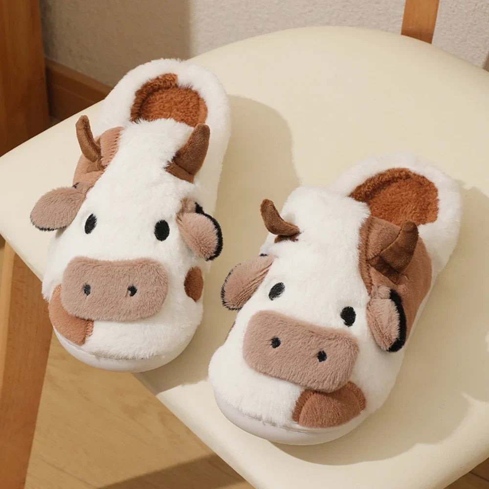 Super Comfortable Cow Slippers