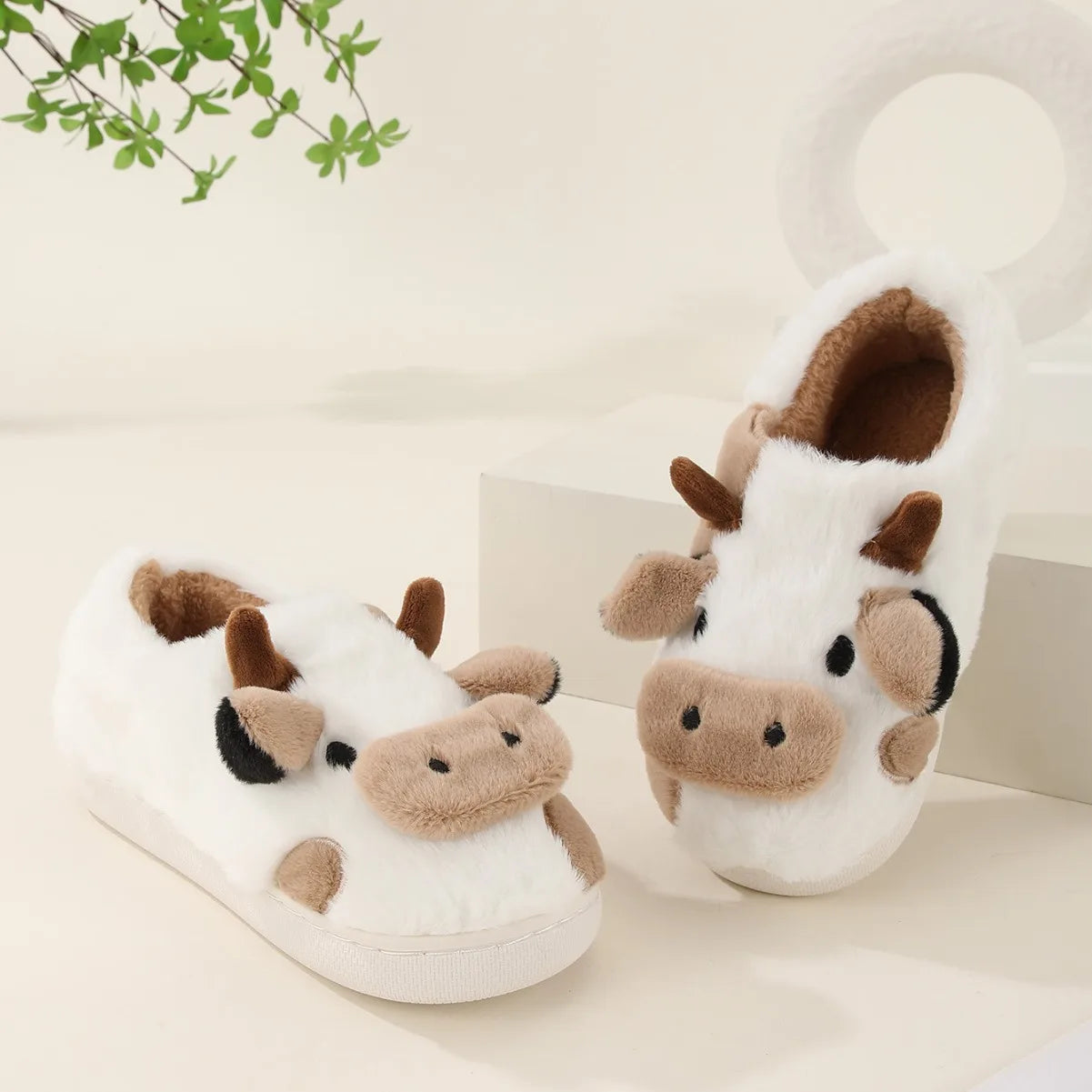 Super Comfortable Cow Slippers
