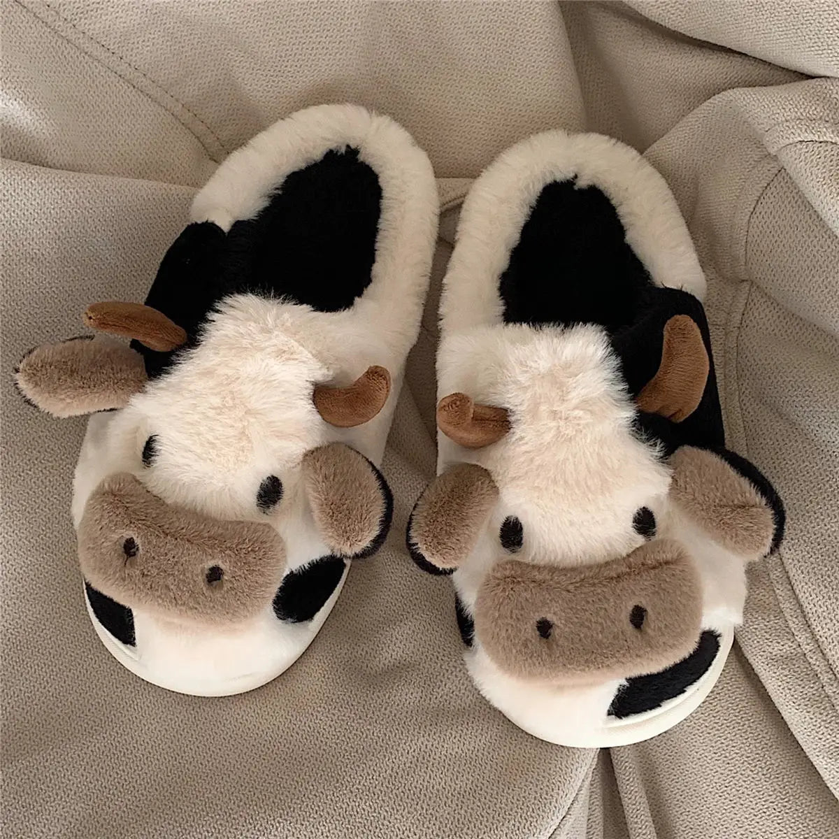 Super Comfortable Cow Slippers